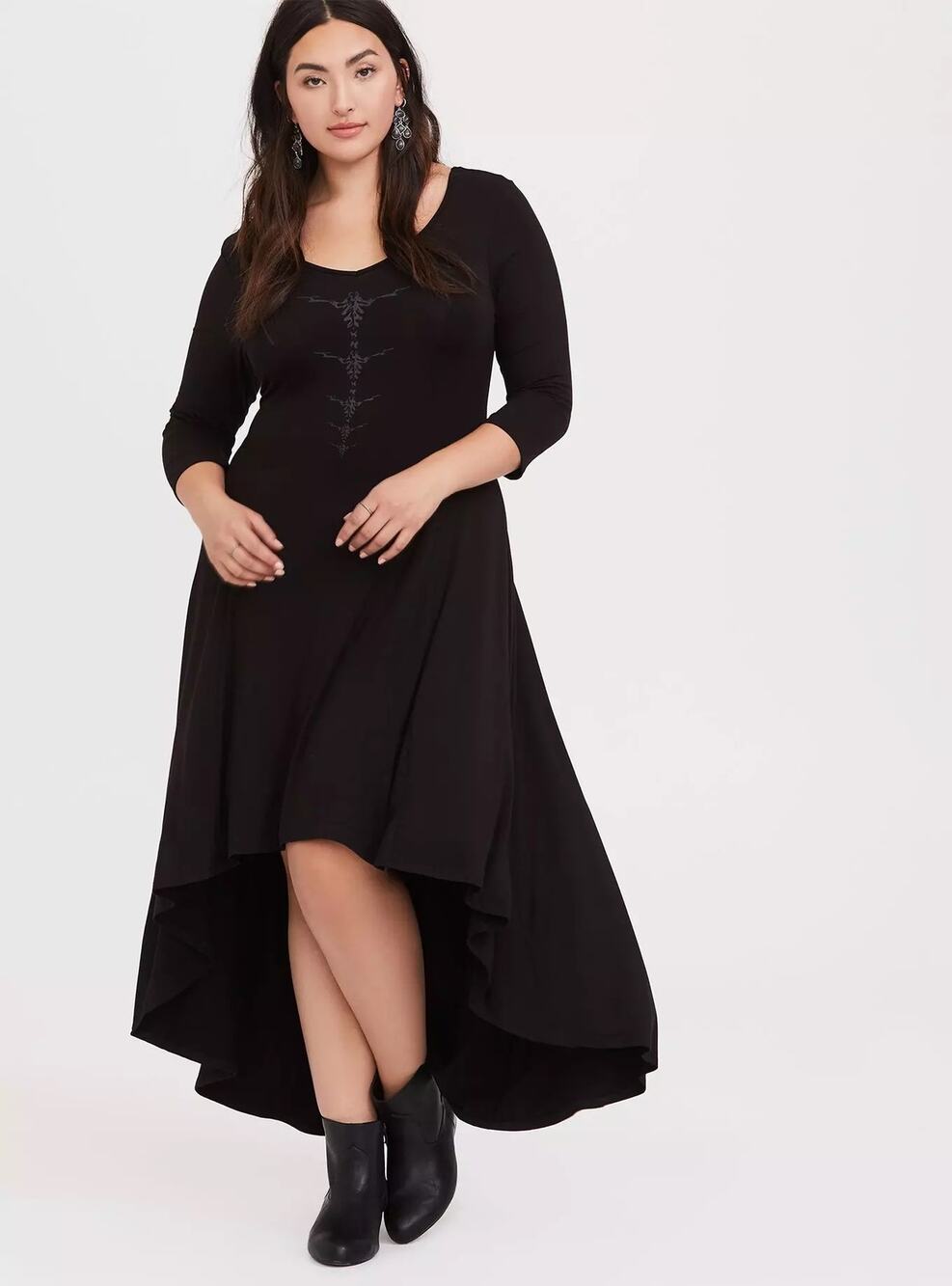torrid jersey dress | Dresses | Torrid X Disney Her Universe Maleficent 2 Black Hilow Size 3x Nwt Midi dress